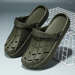 Slippers Extra Big Size Men Shoes Summer Two-Wear Platform Beach For Sandals Lightweight Men's 47-52