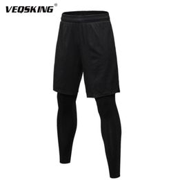Running Shorts Two Pieces Training Men039s Pants Men Quick Dry ShortsMen Breathable Shorts Workout Solid Sheer Gym Short65525173458166