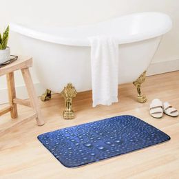 Bath Mats Blue Bubble Mat Entrance Door Floors Bathroom Rug Set For And Toilet Carpet
