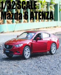Mazda 6 Atenza 132 alloy car die casting toys with sound collection delivery brand new 202147984934789462