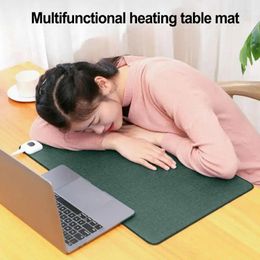 Carpets Heated Desk Pad Extra Large Mouse Safe Extended Mat Comprehensive Heating Writing For Laptop Office