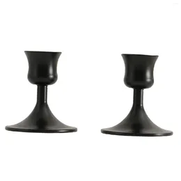 Candle Holders Cup Shaped Metal Candlestick Candelabras Holder Table Centerpiece Candleholder For Dining Room Livingroom Home Party