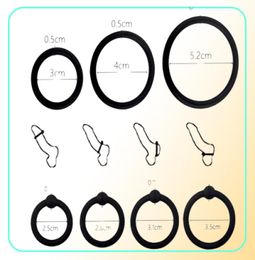 34 pcs Penis Rings Cock Sleeve Delay Ejaculation Silicone Beaded Time Lasting Erection Sexy Toys for Men Adult Games1229481