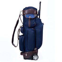 Designer Golf Bags Sport Bags Golf Clubs POLO New Men's Lightweight Rod with Wheeled Golf Bag Practicability Strong Capacity