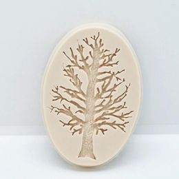 Baking Moulds Tree Branches Silicone Mold Cake Lace Decoration Supplies DIY Chocolate Pastry Dessert Fondant Resin Kitchen Tool