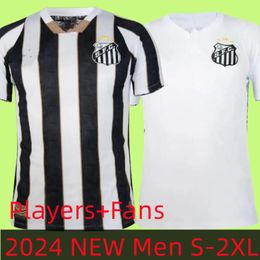 2024 2025 FC Santos Soccer Jersey Brasil 24 25 Jonatan Kaio Jorge Pinto Ramos PATO SANCHEZ SOTELDO camisa S.F.C. football shirts celebrate 60th anniversary special