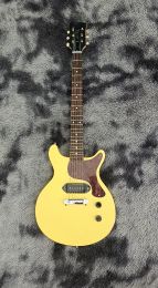 Cables Relic Studio Electric Guitar Lemmon Yellow Color Mahogany Body Rosewood Fingerboard Red Tortoise Shell Pickguard