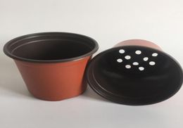 D12XH11CM Flower tub Calibre corrosion resistance postoral plastic flower pots plastic Nursery pots Garden Pots SF094128186561