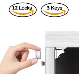 System Magnetic Child Lock Children Protection Baby Safety Lock Drawer Latch Cabinet Door Lock Limiter Children Security Locks