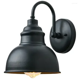 Wall Lamp Vintage Sconce Gooseneck Barn Flat Light Industrial Farmhouse Outdoor Waterproof CNIM