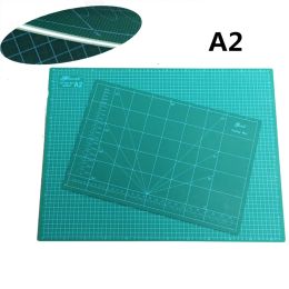 Pads new Cutting Mat A2 Pvc Rectangle Self Healing thicker white core Desktop Protection Mat Craft Dark Green 60cm * 45cm*0.3cm