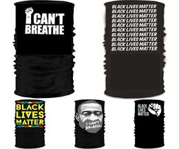 I Cant BreatheBlack Lives Matter Cycling Mask Sun Protection Face er Adult Hiking Magic Scarf Black Lives Matter Cycling Bandana 4357007