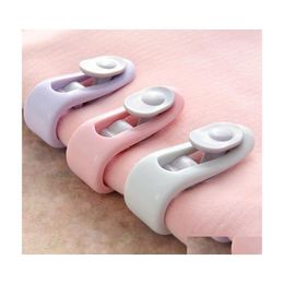 Bag Clips Duvet Nonslip Quilt Blanket Clip Sheet Fixer Antirun Bed Fastener Sleep Clothes Pegs 3 Colours Drop Delivery Home Garden Ho H Otohe