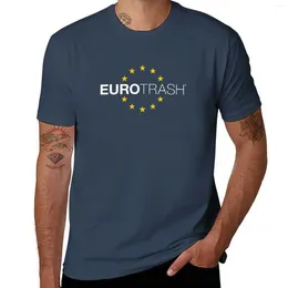 Men's Polos Eurotrash T-shirt Customs Boys Animal Print Clothes For Men