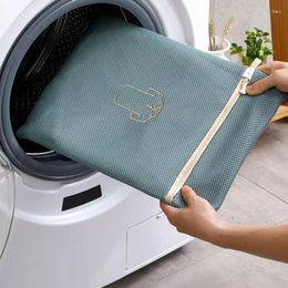 Laundry Bags Embroidery Bag Portable Washing Machines For Bra Socks Underwear Net Basket Storage Accessories