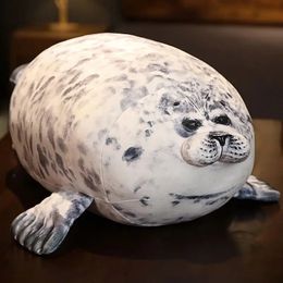 Cute Foca Gorda Seal Plush Doll Animal Peluche Fat Sea Lion Soft Stuffed ie Toy For Kids Gifts 240401