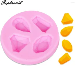 Baking Moulds UV Resin Jewellery Liquid Silicone Mould Gems Shape Charms Moulds For DIY Intersperse Decorate Making M240