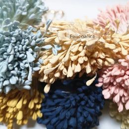 Decorative Flowers 350pcs 5mm Mini Stamens Matte Handmade Artificial For Wedding Party Home Decoration DIY Scrapbook Cake Craft Accessories