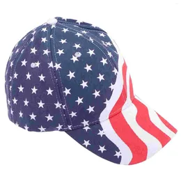 Ball Caps White Cap Women Patriotic Hat Mens Hats Sun Protection Independence Day Headdress Camouflage