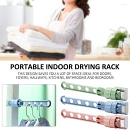 Hooks Indoor Portable Hanger Balcony Drying Rack Hook Colour Shelf Can Hang Various Clothing Keys Etc.