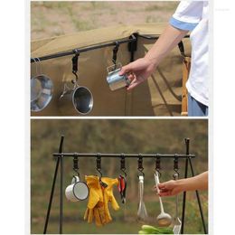 Hooks Railing Hanger Hook Outdoor Camping Detachable Multifunctional S-shaped Practical For Hanging Clothes Handbag Wholesale Plastic