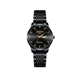Fashionable women's watch, stainless steel strip, women's watch, popular quartz watch, non mechanical watch, waterproof and luminous dual calendar c2