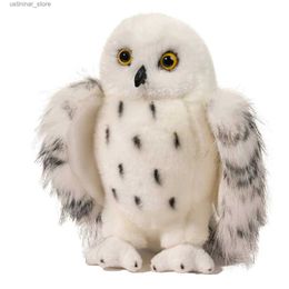 Stuffed Plush Animals Hot sale Plush owl doll cute simulation plush owl doll white simulation snow owl plush toy L47