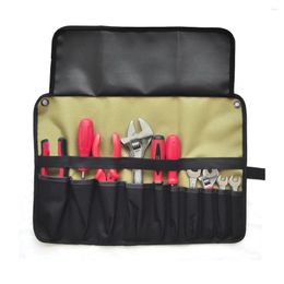 Storage Bags Tool Roll Organiser Multiple Pockets Up Bag Wrench/Pliers Pouch For Craftwork Handyman Electrician Plumber Mechanic