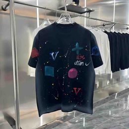 fashion mens t shirts designer printed Tops Tees Man T-shirt Quality Cotton Casual Short Sleeve Luxury Hip Hop Streetwear Tshirts S-3XL