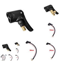 New New Upgrade Upgrade Tire Air Pump Extension Tube Nozzle Adapter With Bleed Hose Pump Car Motorcycle Electric Pump Connector Accessories 10/20/30Cm