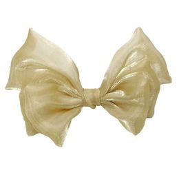 New Year's Headpiece, Bow Ponytail Temperament, Organza, Back of Head Hair Clip, Curly Hair, Fashionable Spring Clip
