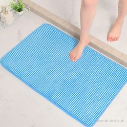 Bath Mats Bathroom Non Slip Foot Mat Anti Fall Prevention Bedroom Bedside Household Resistant Products Absorbent 1Pc