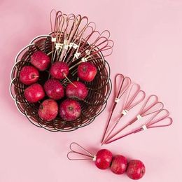 Disposable Dinnerware Bamboo Toothpick Picks Sticks High Quality Eco-friendly 100Pcs/bag Cocktail Decorative Skewer