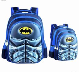 Diaper Bags Childrens schoolbag Batmobile 3d three-dimensional pattern shoulder bag boys schoolbag mommy bag L410