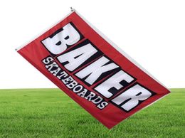 Aker Skateboards Flag Skate 3x5FT Banner 90 x 150 cm Banner 3x5 ft 100 Polyester Indoor Outdoor 3 feet x 5 feet Flag2642279