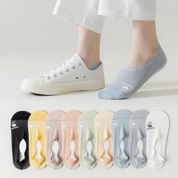 Women Socks Summer Breathable Sock Slippers Silicone Non-slip Invisible No Show Hollow Out Mesh Thin Low Cut Ankle Boat