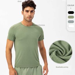 Mens T-Shirts Clothing Tees T-Shirts Yoga Men Short-sleeved Fitness Running Sports Sweat-absorbing Breathable Quick-drying Comfortable joggers