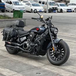 4 tempos BENDA BLACK BLACK 500 Retro Prince Ginger Graystone 300CCV Motocicleta refrigerada a água 700 MOTORE DE MOTHAÇÃO HARLEY MACHINE PESADE BD400 2220 = 750 = 1085