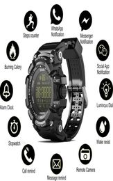 EX16 Smart Watch Bluetooth Waterproof IP67 Smart Wristwatch Relogios Pedometer Stopwatch Sport Bracelet For iPhone Android Phone W1919125