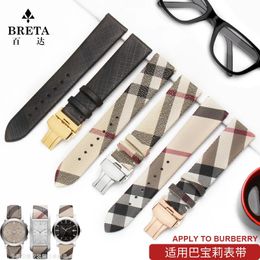 PUBack cowhide Bracelet for BU1938 BU1390 women watchband watch strap 12 14 16 18 20mm 22mm wristwatches band watch belt 240408