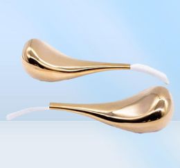Ice Globes for Face 2PCS Luxury Rose Gold Cryo Sticks Roller Cold Heat Relief Beauty Facial Massage Tools Birthday Gift2204292829352