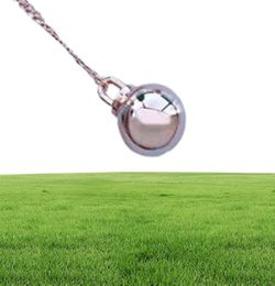 925 Sterling Silver For Women T Hardwear Spherical Decorative Ball Pendant Necklace Luxury Brand Original Jewelry Gift2744245