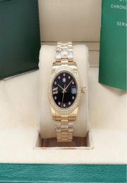 2022 test Classic simple ladies 31 mm automatic mechanical watch fivepointed bezel set with small diamond stainless steel fold3535855