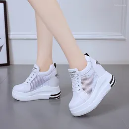 Casual Shoes 2024 Spring Mixed Colours Women Sneakers Breathable Platform Designer Chunky Fashion Autumn Femme Dad