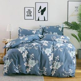 Bedding Sets Set Pattern 4pcs Duvet Cover Flower With Bed-cover Amd Pillocase Home Textile Good Quality