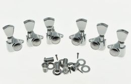 Guitar Chrome Tulip Button Guitar Tuners Tuning Keys for Acoustic or LP Guitar