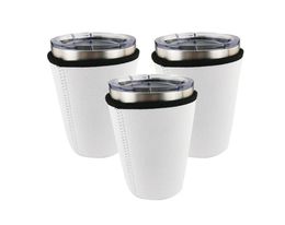 Drinkware Handle Sublimation Blanks Reusable Iced Coffee Cup Sleeve Neoprene Insulated Sleeves Mugs Cover Bags Holder Handles For 9454296