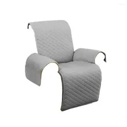 Chair Covers Recliner Cover Adjustable Elastic Straps Washable El Couch Armchair Dust Protection Slipcovers Light Grey L