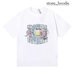 Rhude Hip Hop Streetwear Designer Mens T Shirt Fashion Rhude Shirt High Quality Short Sleeve Graphic Printed Clothing Quick Dry Rhude Shirt Polo Tee 9404