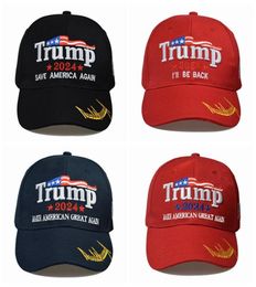 8 styles Newest 2024 Trump Baseball Cap Snapbacks USA Presidential Election TRMUP same style Hat Ambroidered Ponytail Ball Cap4890033